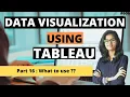 Data Visualization using Tableau Part 16 What to use Data Analysis Tableau course