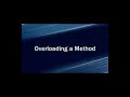 Overloading and Overriding Methods in OOP
