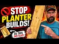 Stop Making Planters Build THIS with Cedar Pickets