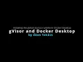 Changing the container runtime in Docker Desktop - Installing gVisor s container runtime