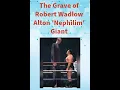 Robert Wadlow Alton Nephilim Giant Grave and Statue