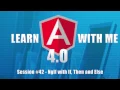 Angular 4 - NgIf with If Then and Else