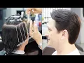 The Best TUTORIAL Classic Medium Men s Haircut With Scissors by Farley Santiago