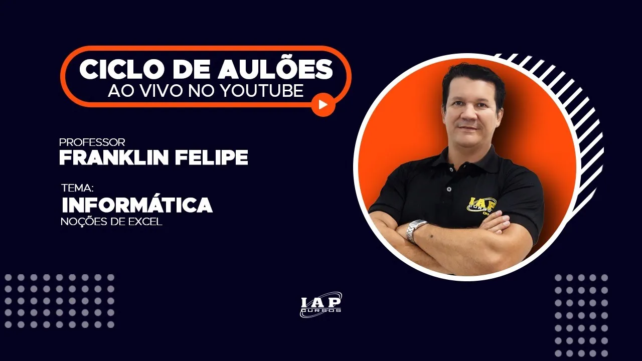 LIVE: NOÇÕES DE EXCEL