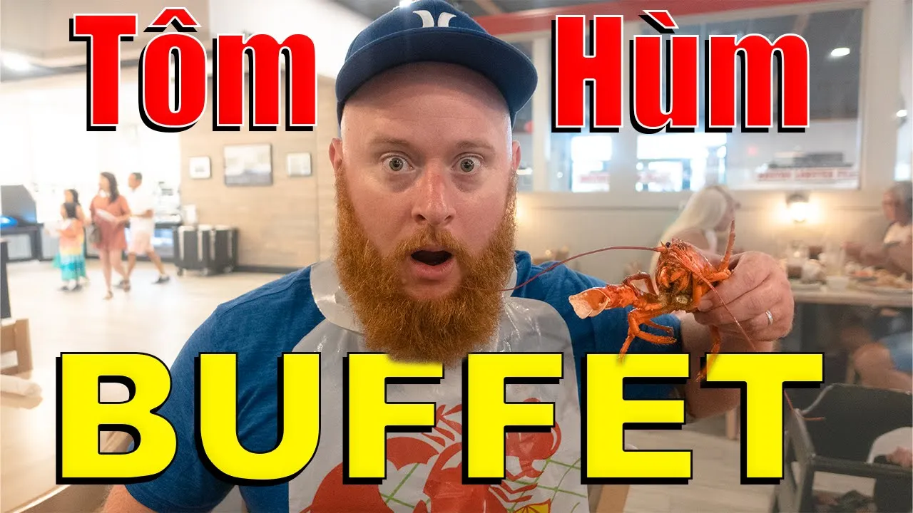 Phúc Mập tries a Lobster Buffet and meets some fans in the USA