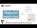 JPBE016 Playing sound with Java sound API
