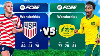American vs. Australian Wonderkids!