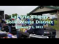 LaPorte County Solid Waste District January 12 2022