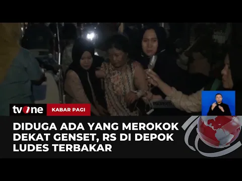RS di Depok Terbakar Hebat! Diduga Ada yang Merokok Dekat Genset