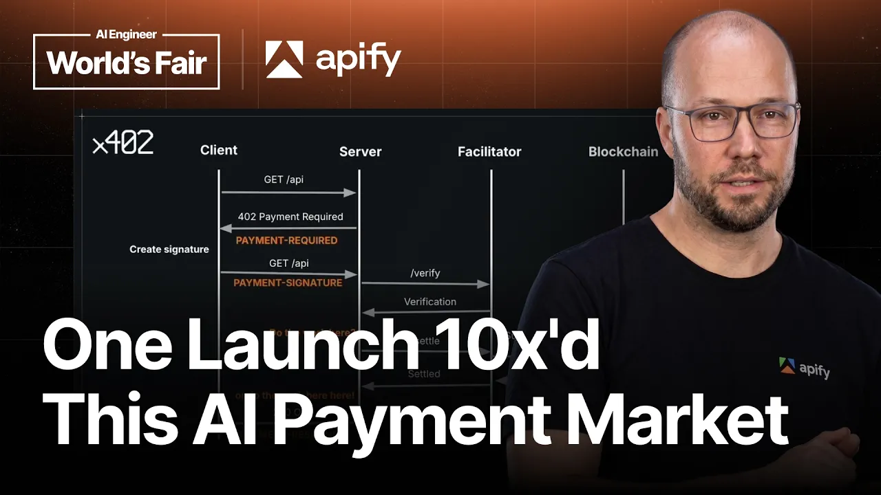 x402 isn’t good (yet) — Jan Curn, Apify: video thumbnail
