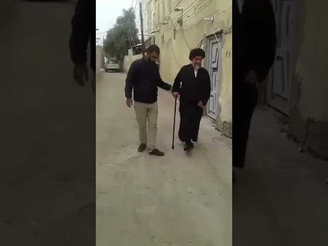 ⁣شاهد العلّامة _الذي تم تشيعه اليوم من الدغارة _سماحة السيد عبد الكريم شبر رحمه الله .