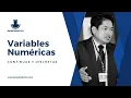Variables numericas continuas y variables numericas discretas