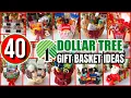 1 DOLLAR TREE GIFT IDEAS NEW GIFT BASKETS for 2025