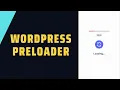 How To Add A Preloader Animation To Your WordPress Website - Live Blogger