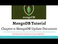 MongoDB Tutorial 9 - MongoDB Update Document