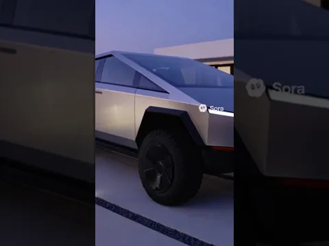 New Tesla Cybertruck Update! #Tesla #cybertruck #customized #sora #ai
