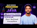 4 4 User Defined Exception Exception Handling OOP Using Java Java Programming