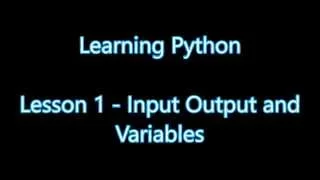 Computing Basics - lesson 1