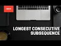 Longest Consecutive Subsequence Arrays Love Babbar 450 DSA