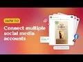 How to connect multiple social media accounts PosterMyWall