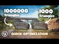 Geometry Optimization In a Few Clicks Unreal Engine 5