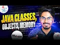 Java classes objects new keyword jvm memory usage