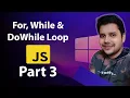 JavaScript Loops Tutorial for Beginners for while do-while for-in for-of Explained