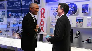 The Late Show with Stephen Colbert and President Obama | Live at the Obama Presidential Center