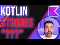 Kotlin Strings Basics - Immutable buildString Raw Template