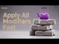 Apply All Modifiers with One Click