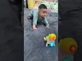 The best way to teach baby to crawl