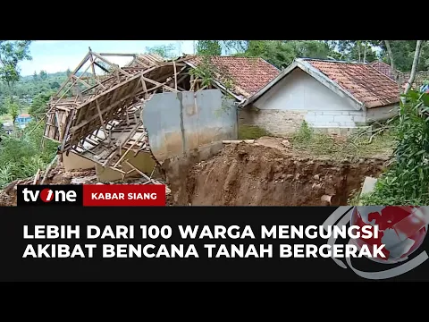 Begini Dampak Pergerakan Tanah di Kabupaten Bandung Barat