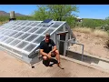 Sunken Greenhouse Tour 2020 Failures Progress and Hope for the Future
