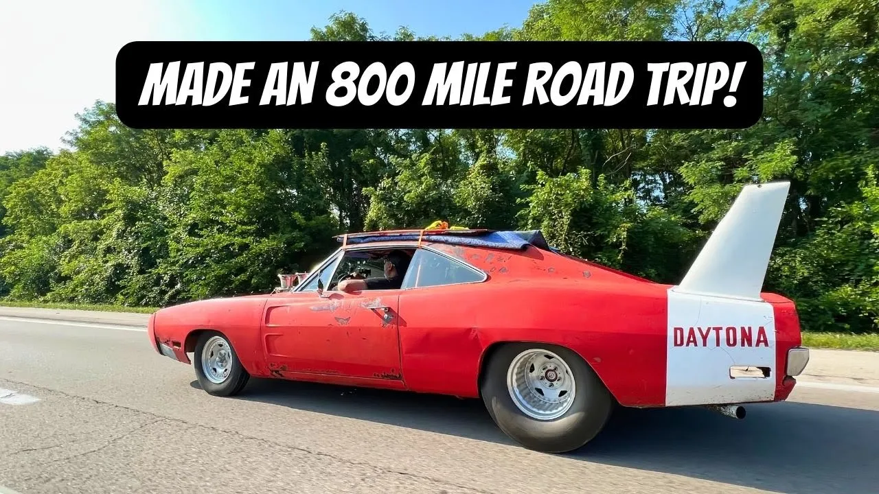 ABANDONED '69 DODGE DAYTONA CLONE DRIVES FOR THE FIRST TIME IN DECADES!