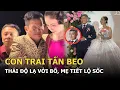 Con trai Tấn Beo thái độ lạ với bố, mẹ tiết lộ sốc