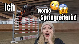 Ich werde Springreiterin! 😳🐴 wie hoch habe ich mich getraut? annchenaugustine 