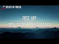 Yves Larock- Rise up with lyrics