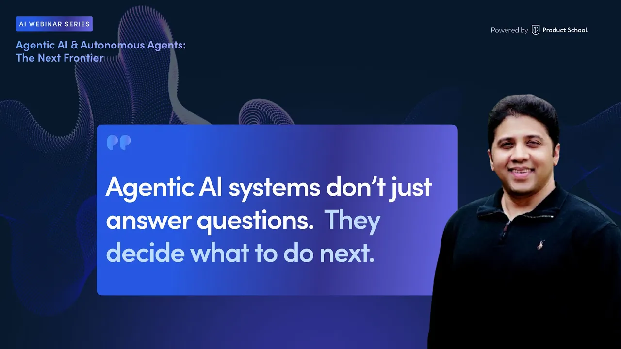 Agentic AI & Autonomous Agents: The Next Frontier (Episode 3) - YouTube thumbnail