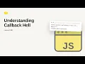 JavaScript - Web development basic Series Understanding Callback Hell