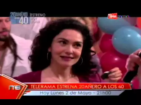 Telerama estrena 20añero a los 40 Hoy Lunes 2 de Mayo - 21h00