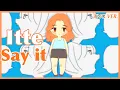 Itte (Say it) - English Acoustic Cover \u0026 Animation | 言って。