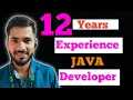 12 Year Experience Java Developer Advice For Freshers