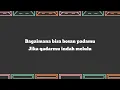 Panji Sakti - Bagaimana Bisa | Karaoke