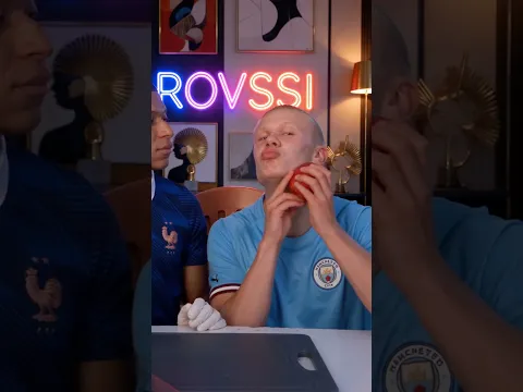 Haaland’s Razor-Sharp Jawline #funny #soccer#haaland #mbappe