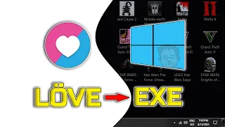 Love2D Windows Distribution - How To Make An EXE Custom Icon