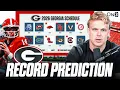 Georgia Bulldogs 2026 Record PREDICTION
