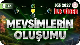 CANLI🔴 Mevsimlerin Oluşumu 📗 8FEN1 #2027LGS