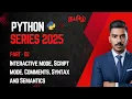 Python in Tamil - Part 2 Interactive Mode Script Mode Comments Syntax Semantics Explained