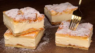 Famous cake without cottage cheese and cream cheese ❗️ It only takes 10 minutes! Incredibly deliciou