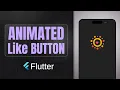 Animated LikeButton Flutter